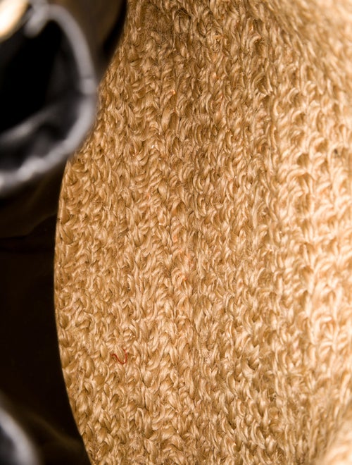 Celine Straw Shoulder Bag