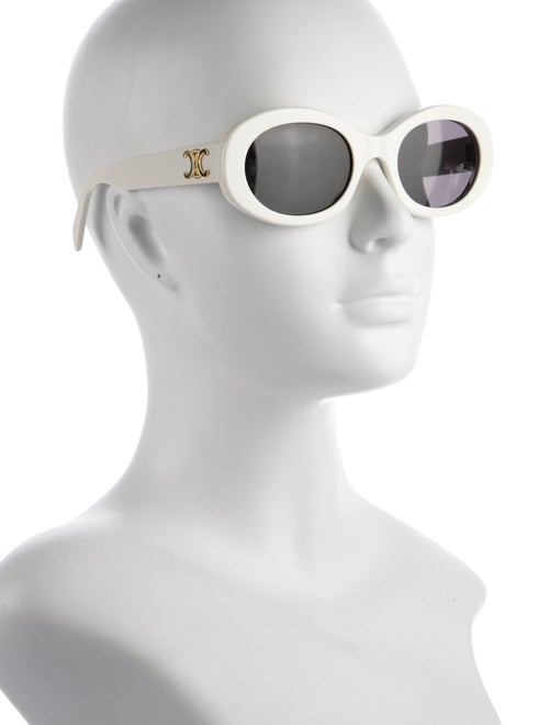 Celine Round Tinted Sunglasses