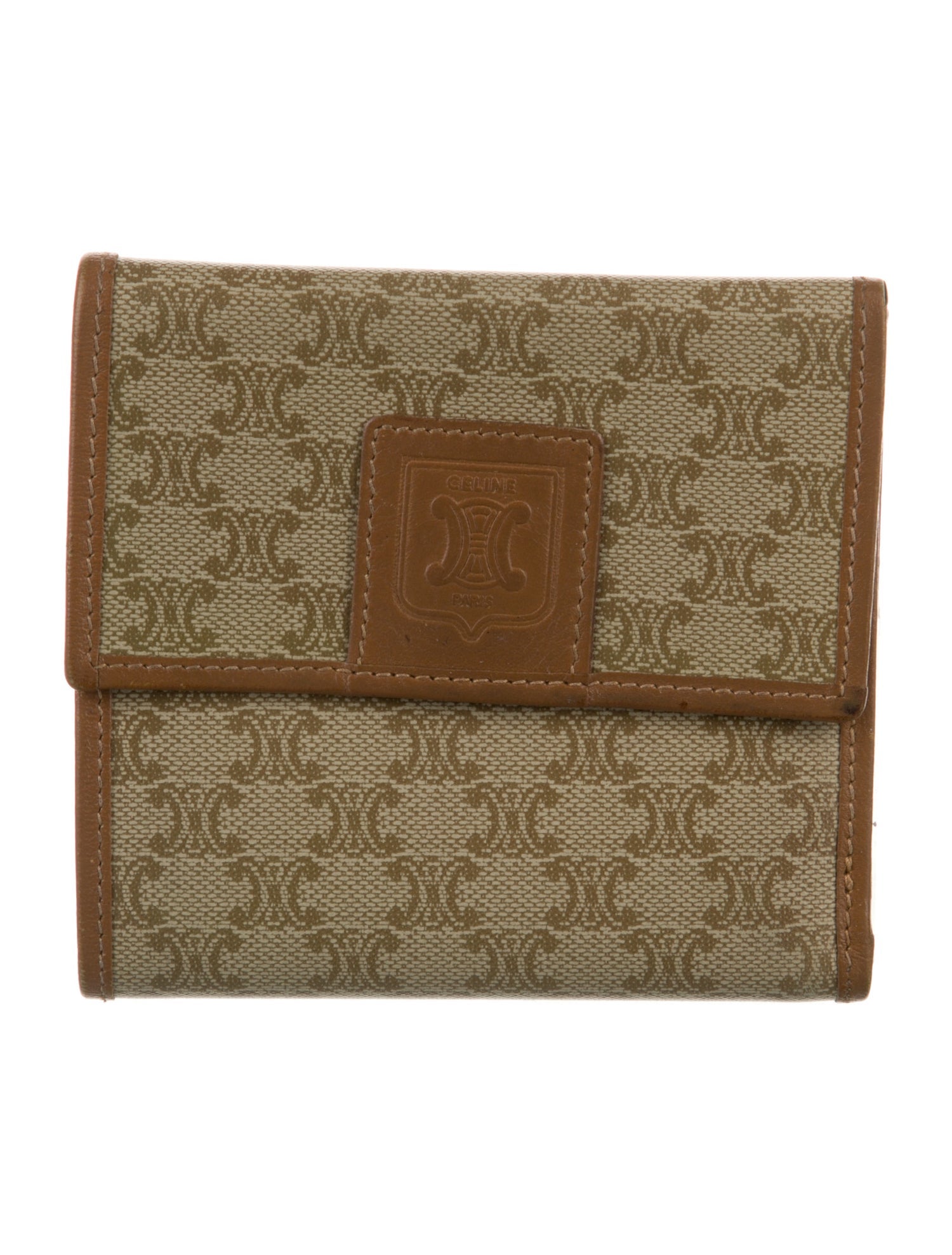 Celine Vintage 1990's Compact Wallet