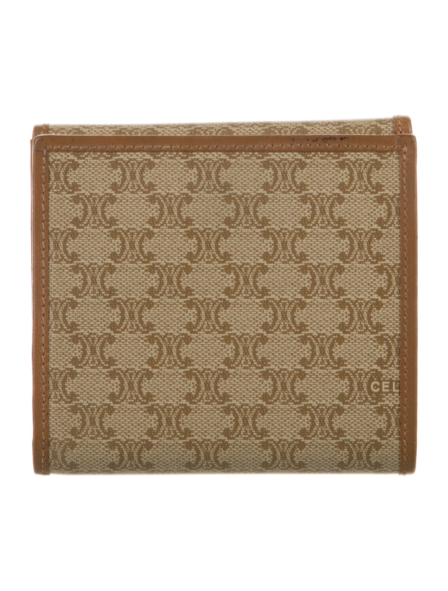 Celine Vintage 1990's Compact Wallet