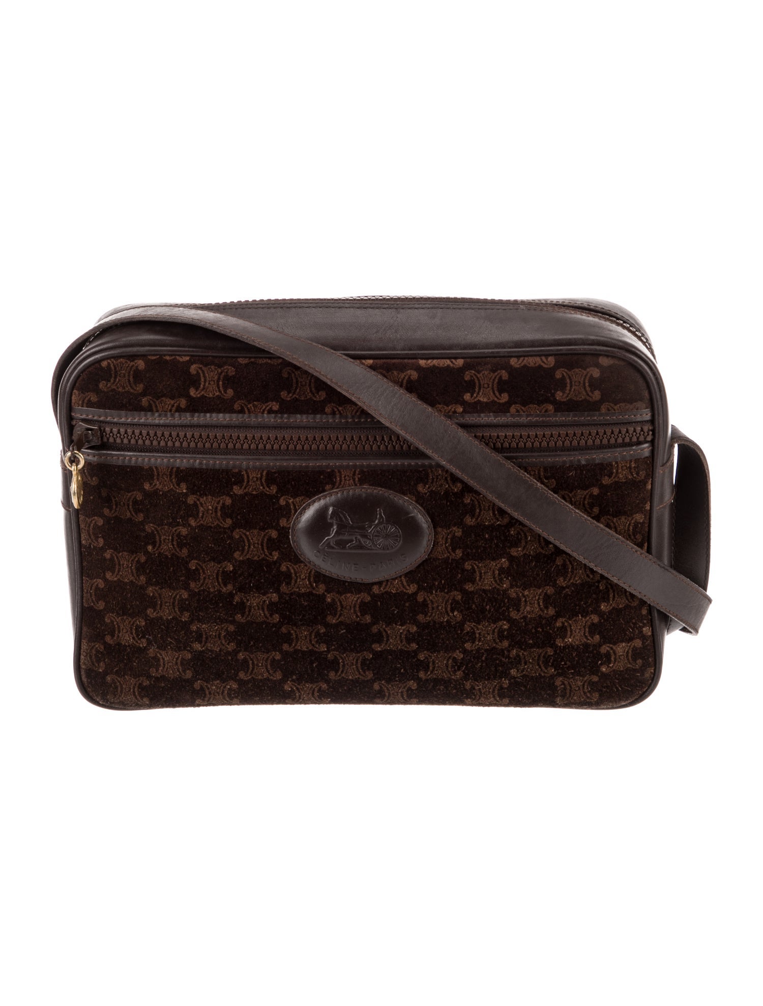 Celine Macadam Crossbody Bag Vintage