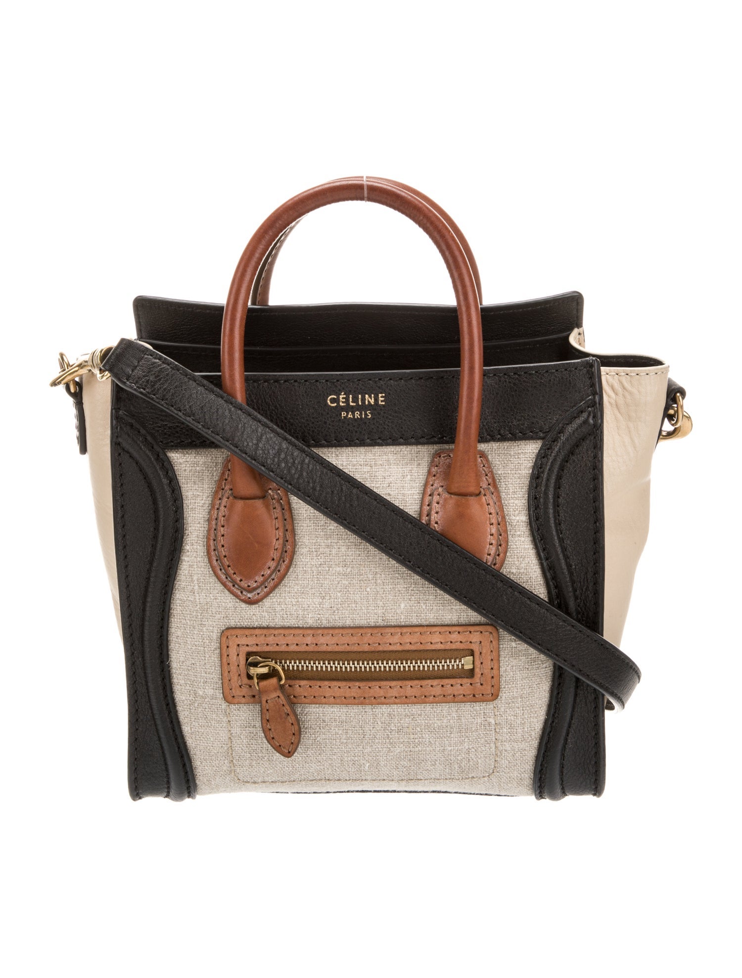 Celine Canvas Luggage Mini