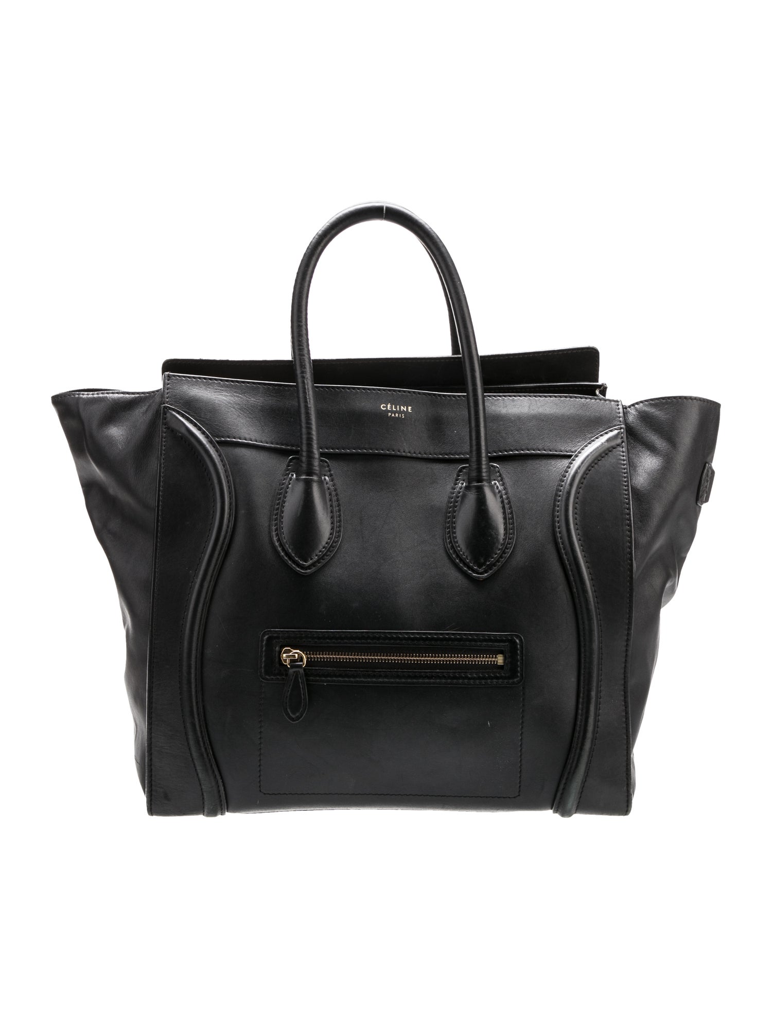 Celine Leather Luggage Medium