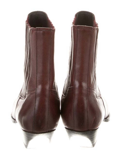 Celine Leather Western Boots