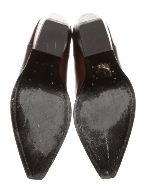 Celine Leather Western Boots