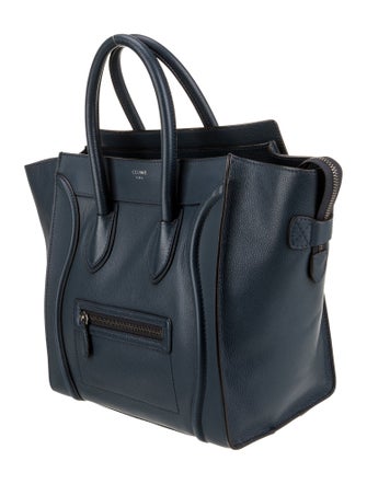 Celine Leather Luggage Mini