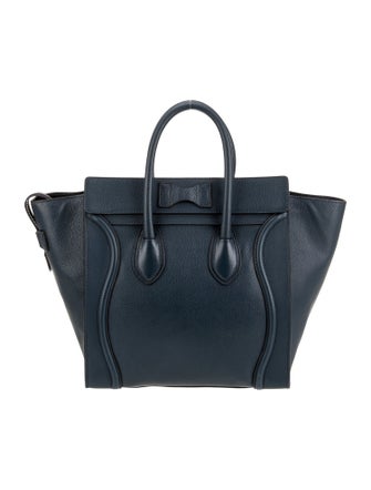 Celine Leather Luggage Mini