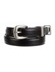 Celine Skinny Leather Belt