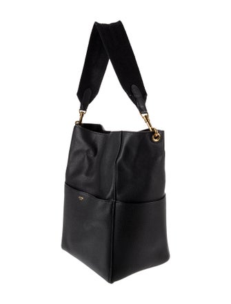 Celine Leather Seau Sangle Medium