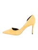 Celine Suede D'Orsay Pumps
