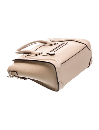 Celine Leather Luggage Nano