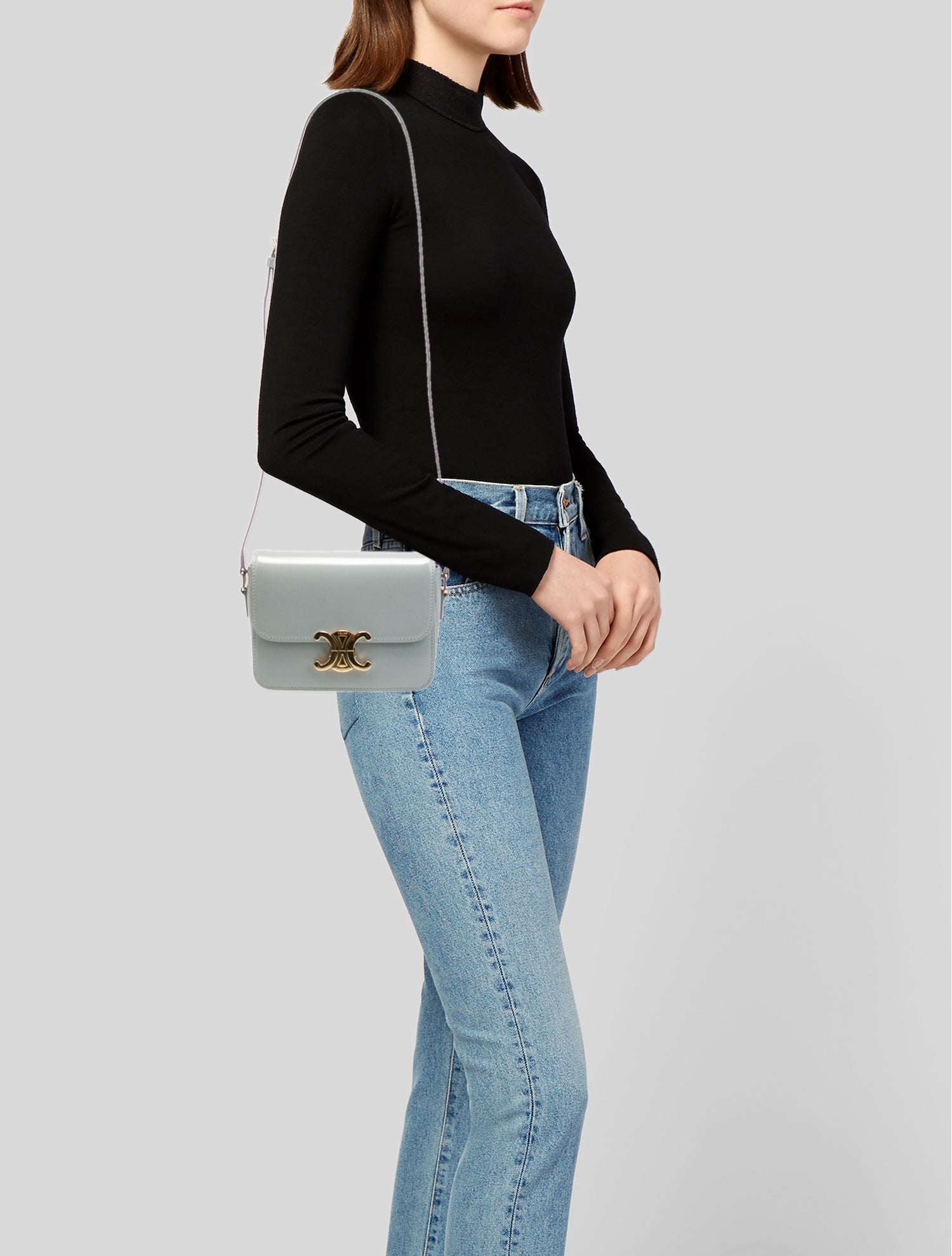 Celine Calfskin Triomphe Teen