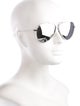 Celine Aviator Mirrored Sunglasses
