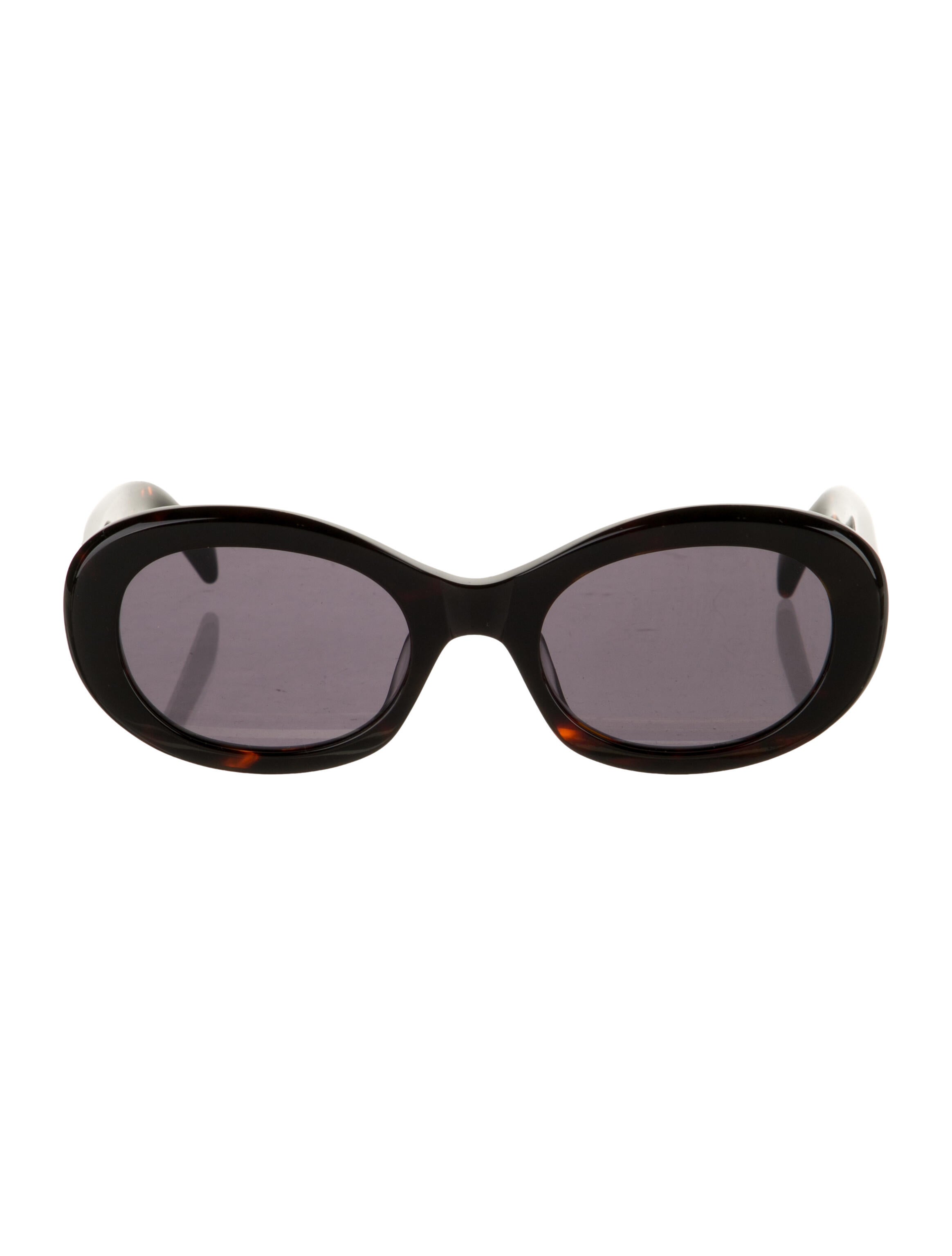 Celine Round Tinted Sunglasses
