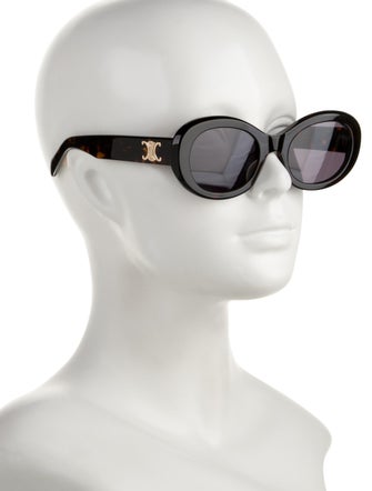 Celine Round Tinted Sunglasses