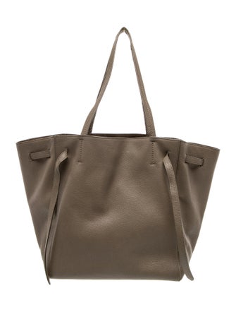 Celine Leather Cabas Phantom Small