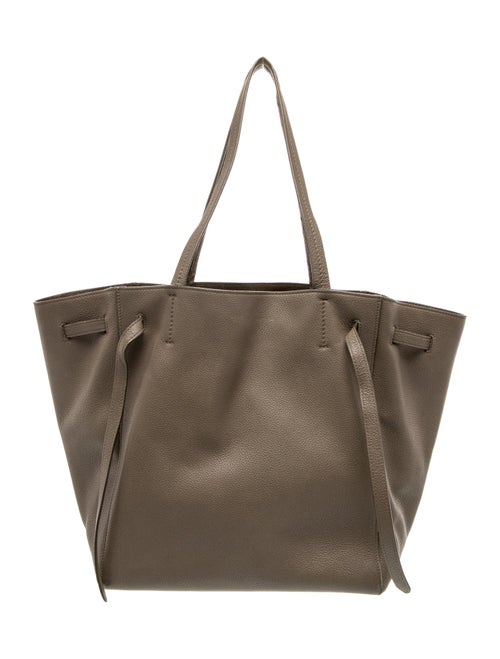 Celine Leather Cabas Phantom Small