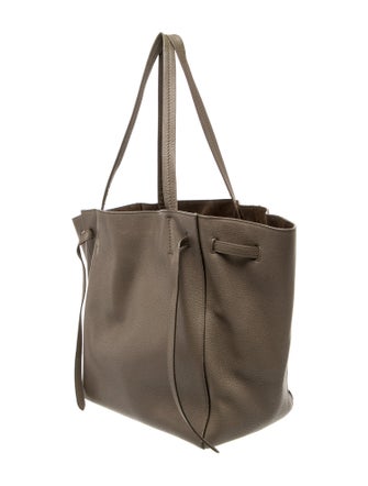 Celine Leather Cabas Phantom Small