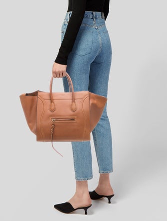 Celine Leather Luggage Phantom Medium