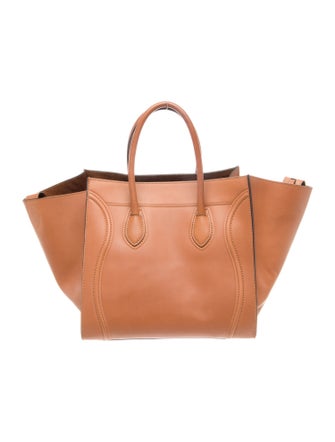 Celine Leather Luggage Phantom Medium