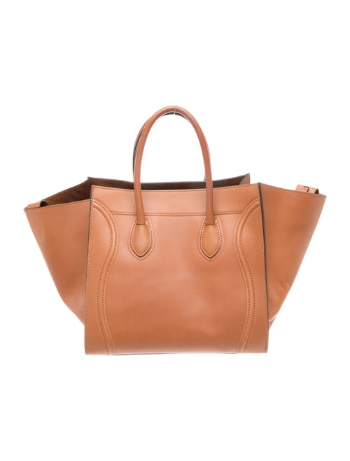 Celine Leather Luggage Phantom Medium