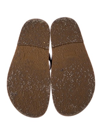 Celine Leather Slides