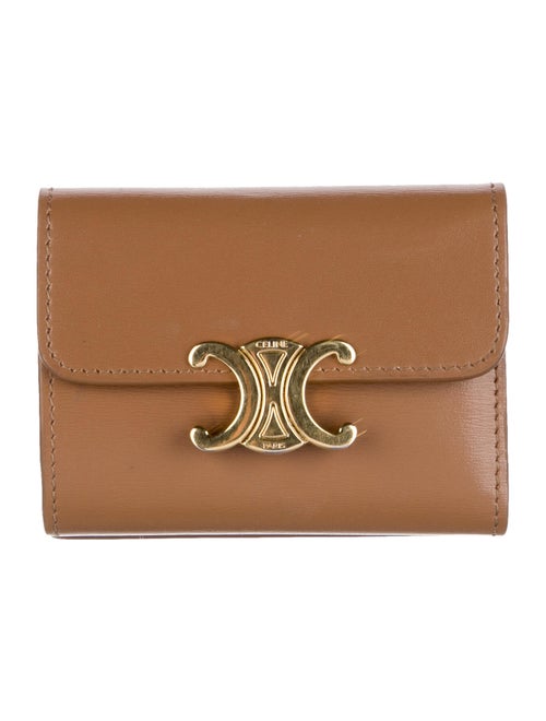 Celine 2023 Leather Compact Wallet