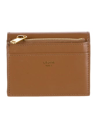 Celine 2023 Leather Compact Wallet
