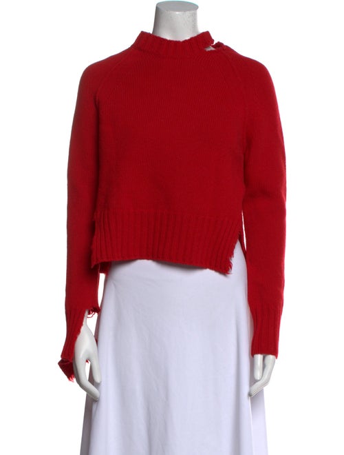 Celine Wool Mock Neck Sweater