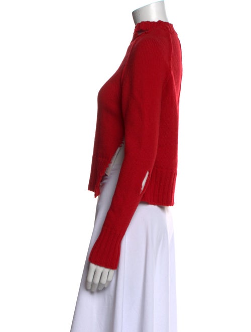 Celine Wool Mock Neck Sweater