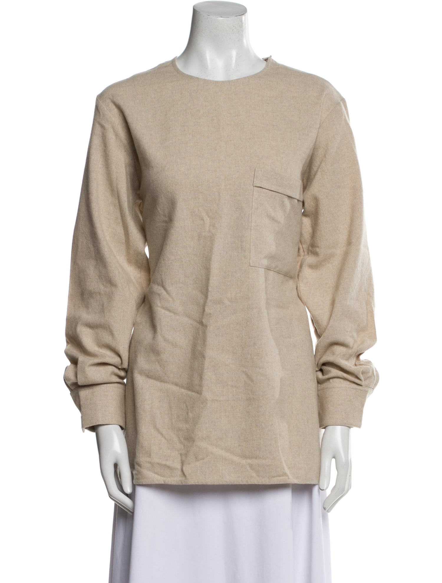 Celine Cashmere Crew Neck Sweatshirt