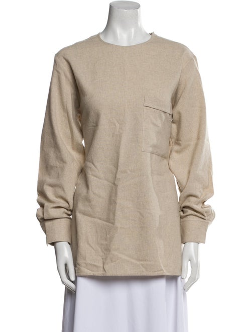 Celine Cashmere Crew Neck Sweatshirt