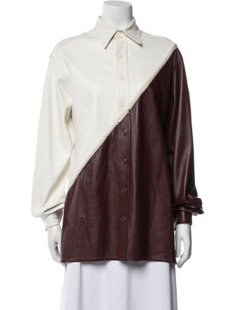 Celine 2018 Silk Button-Up Top