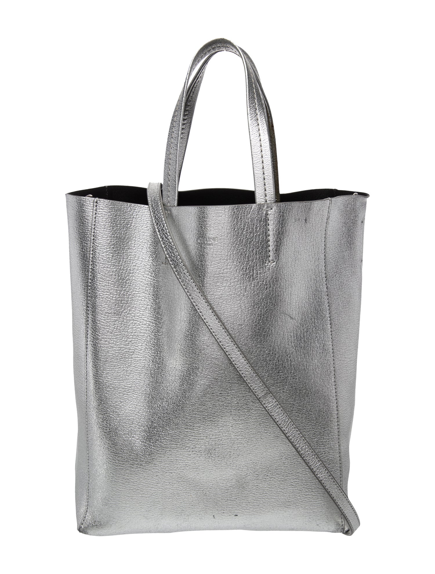 Celine Leather Vertical Cabas Small