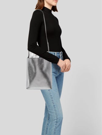 Celine Leather Vertical Cabas Small