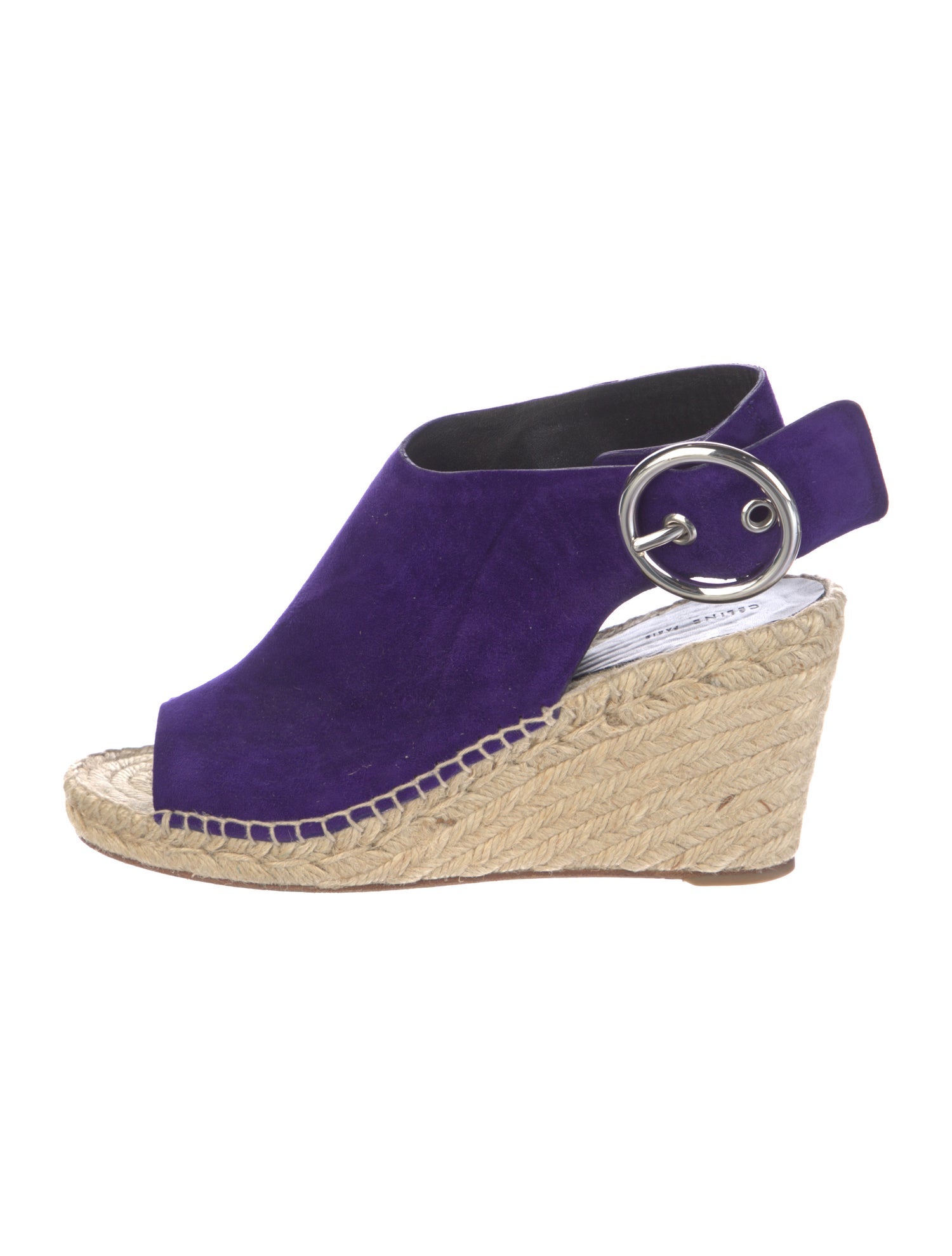 Celine Suede Slingback Pumps