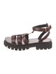 Celine Leather Gladiator Sandals