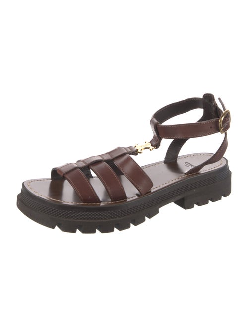 Celine Leather Gladiator Sandals