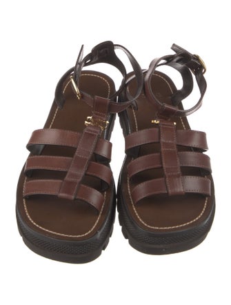 Celine Leather Gladiator Sandals