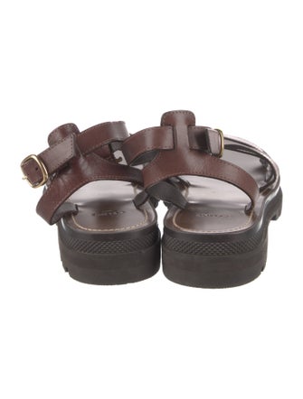 Celine Leather Gladiator Sandals