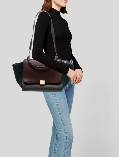 Celine Leather Trapeze Medium