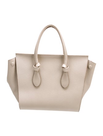 Celine Leather Tie Tote