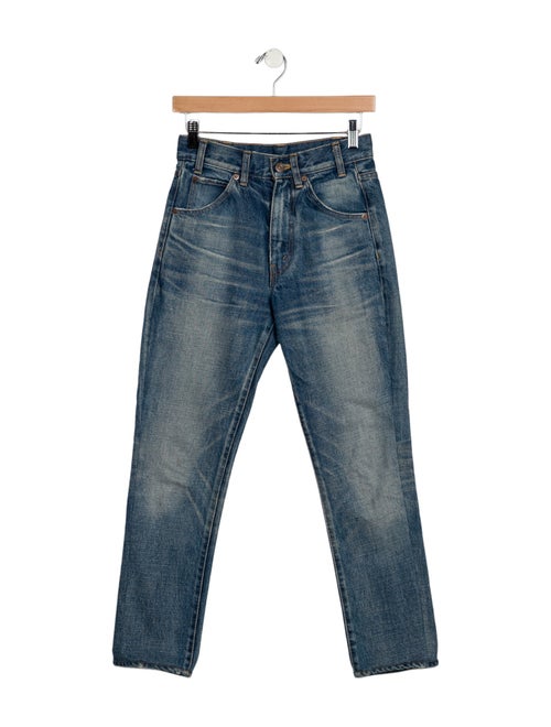Celine Mid-Rise Straight Leg Jeans