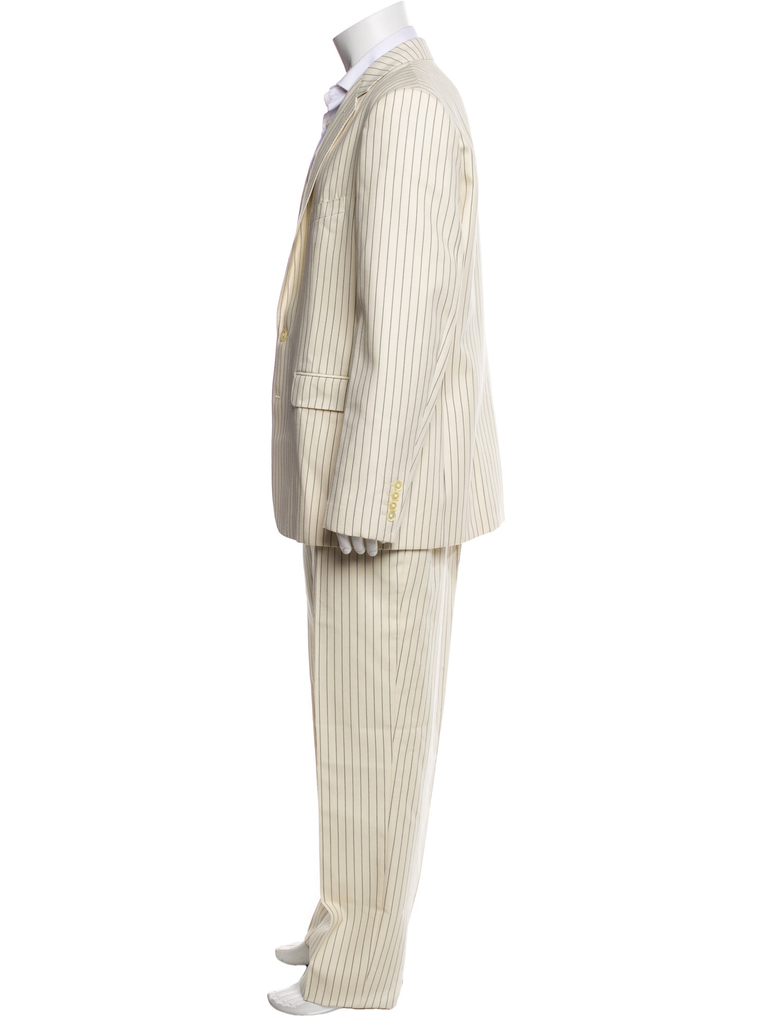 Celine Wool Striped Two-Piece Suit