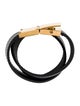 Celine Calfskin Double Strap Bracelet