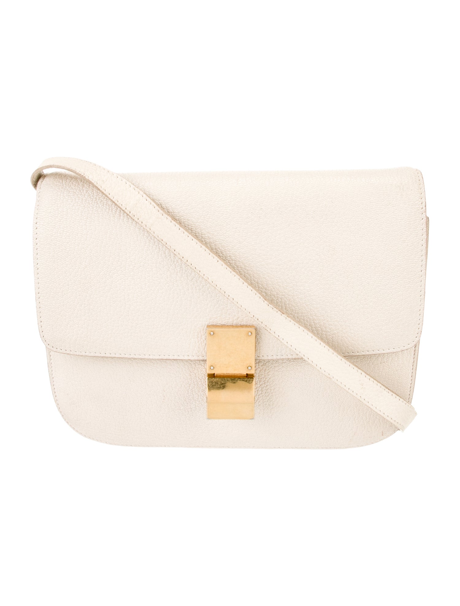 Celine Goat Leather Box on Strap Medium