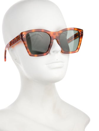 Celine Square Tinted Sunglasses