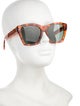 Celine Square Tinted Sunglasses