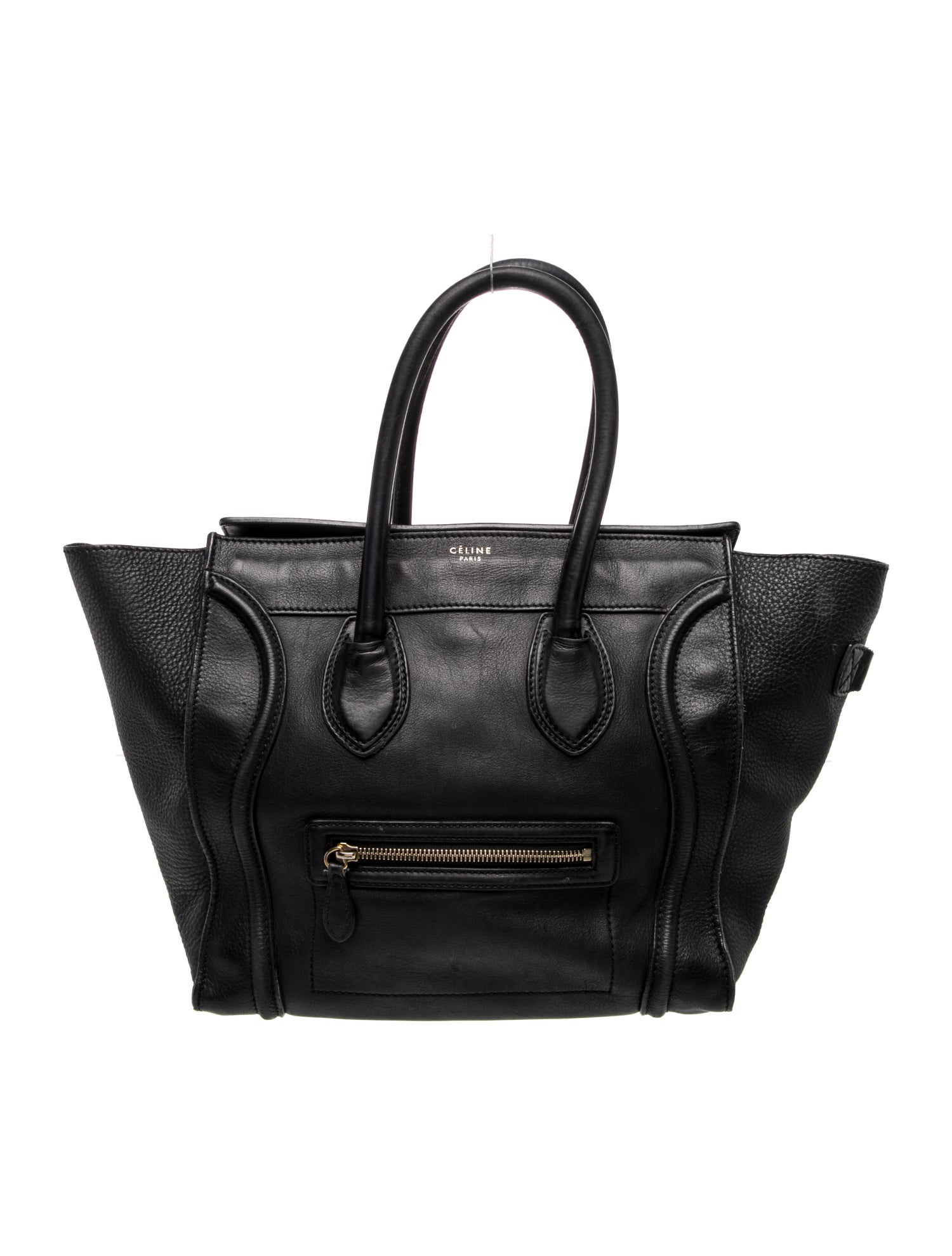 Celine Leather Luggage Mini