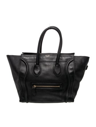 Celine Leather Luggage Mini